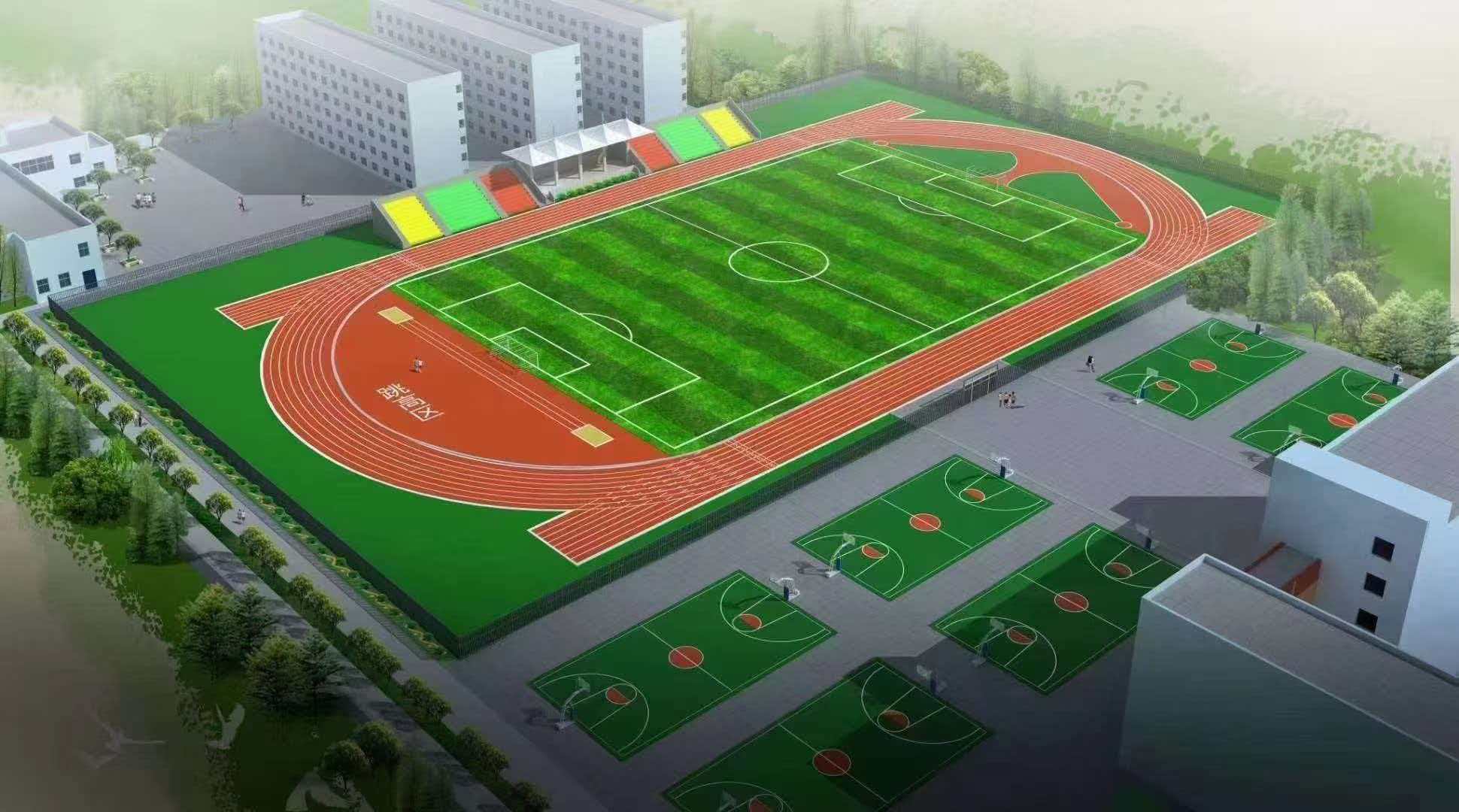 沧州市学校运动操场塑胶跑道 - 排名